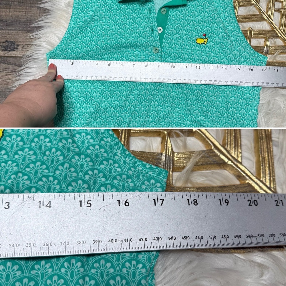 Magnalia Lane Masters Sleevless Teak Top Teal - Picture 8 of 9